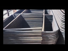 1.1x2.1M Barrière temporaire de contrôle de la foule routière Barrière métallique portable