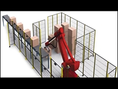 Clôture en treillis métallique en acier industriel clôture de sécurité robot soudée 1,8M
