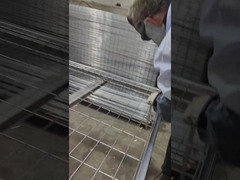 Rameau galvanisé à chaîne 6x12 Panneau de clôture de construction temporaire