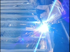 Barrière de jardin extérieure en métal de clôture en acier tubulaire décorative noire de 6 pieds de haut