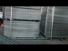 Tubes à cadre de 32 mm 2.1*2.4M Panneaux de clôture temporaires pour autoroutes