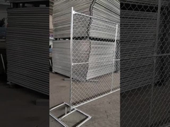 Clôture temporaire en métal