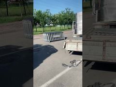 1.2*2M Barrière temporaire de contrôle des foules en acier inoxydable 304