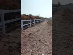 3 Fermeture à grille de fil de fer écologique Blanc Vinyl Horse