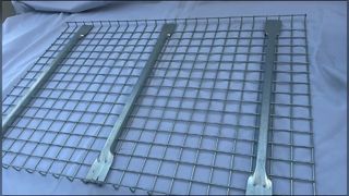 Paniers de rangement durables en treillis métallique en acier inoxydable