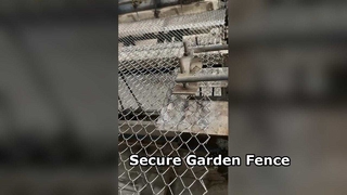 Grillage durable de maillon de chaîne de la barrière 10M de jardin