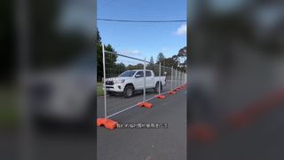 Panneaux de clôture temporaires galvanisés de 2,1 m de haut, Australie