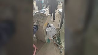 Installation durable de clôture de sécurité en maille 3D V