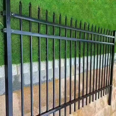 Powder Coated 6*8ft Tubular Steel Fence Panels Australia Standard