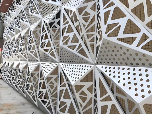 Ceiling Aluminum Mesh Panels 1.5mm Suspended Expanded Metal Mesh Fence