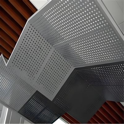 Ceiling Aluminum Mesh Panels 1.5mm Suspended Expanded Metal Mesh Fence