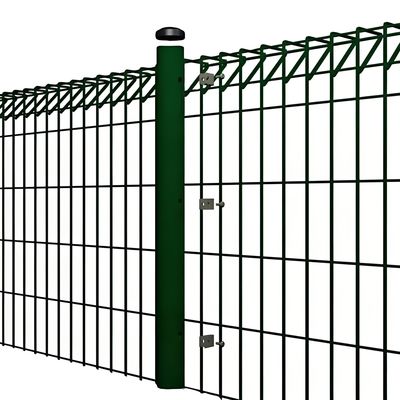 European Triangle Bending Welded Wire Mesh Fence 1.8m BRC Mesh Fence