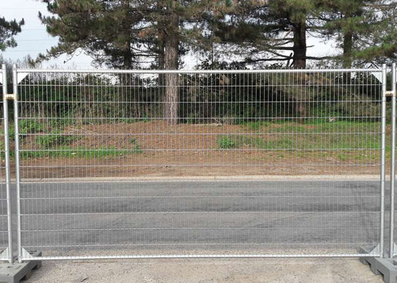 32mm Galvanized Steel Welded Frame Moveable Safety Temporary Steel Fence