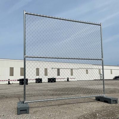 32mm Galvanized Steel Welded Frame Moveable Safety Temporary Steel Fence