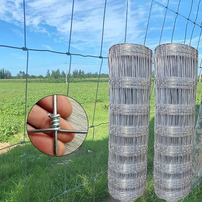 Galvanized Wire Mesh 5 Foot Cattle Fence Agricultural Rural Fencing