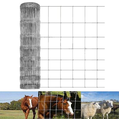 Light Duty Feild Fence 2.0mm Cattle Fencing No Climb Horse Fence