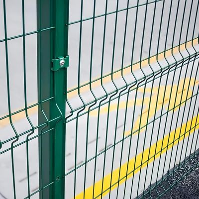 V Mesh Security Fence 60*60mm green Fence Garden Fence PVC 3 Curved Fence
