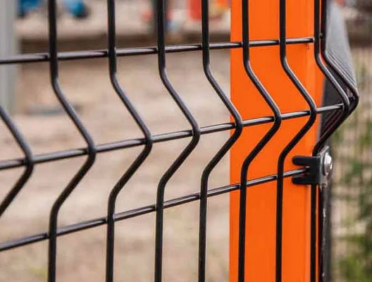 V Mesh Security Fence 60*60mm green Fence Garden Fence PVC 3 Curved Fence