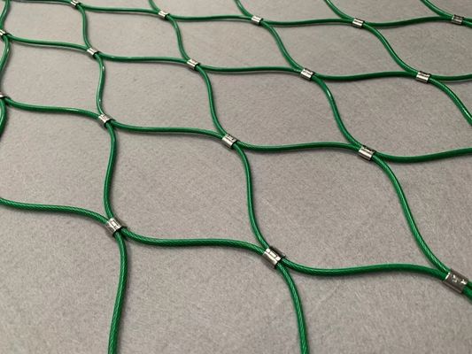 Ferrule Type X-Tend AISI 316 Flexible Stainless Steel Rope Cable Webnet Mesh