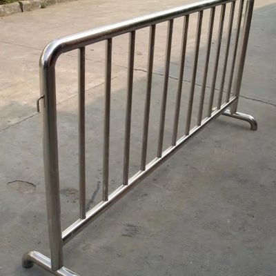 Portable Crowd Control Barrier For Vocal Concert Steel Fencing