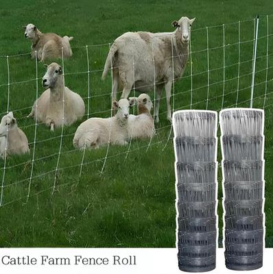 26. 14 Gauge Heavy Duty Galvanisé Réseau de clôture de bétail Gardez votre ferme le bétail sûr et sécurisé avec la clôture Heavy Duty