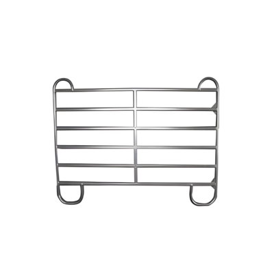 Panneaux de clôture ronds en métal galvanisé robuste de 12 pieds pour bétail, corral, clôture de ferme