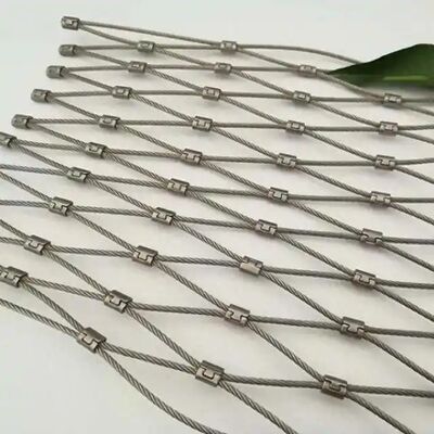 SS316 filet de câbles en acier inoxydable flexible filet de câbles en acier inoxydable X filet de câbles tendus