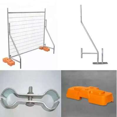 Panneaux de clôture métalliques galvanisés pour le marché australien