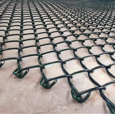 2.0mm Wire High-Strength PVC Coated Chain Link Fence with Diamond Hole for Farm and Garden Use