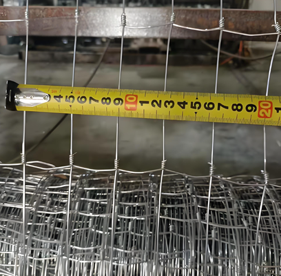 Fil à haute résistance galvanisé de 2,0 mm, nœud fixe, barrière de ferme de bétail, longueur de 50 m pour ranch
